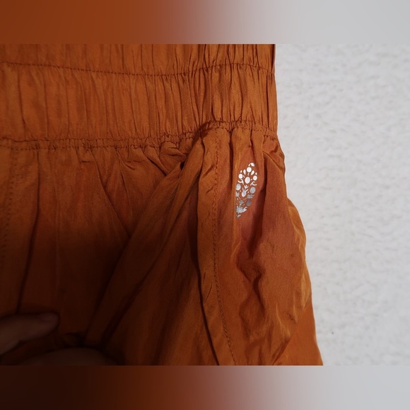 Free People Movement Rust Orange The Way Home High Rise Athletic Shorts XS‎ - Picture 6 of 8